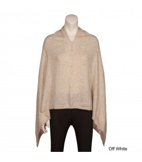 Elegant cashmere poncho