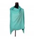 Cashmere Bluish Green Shawls