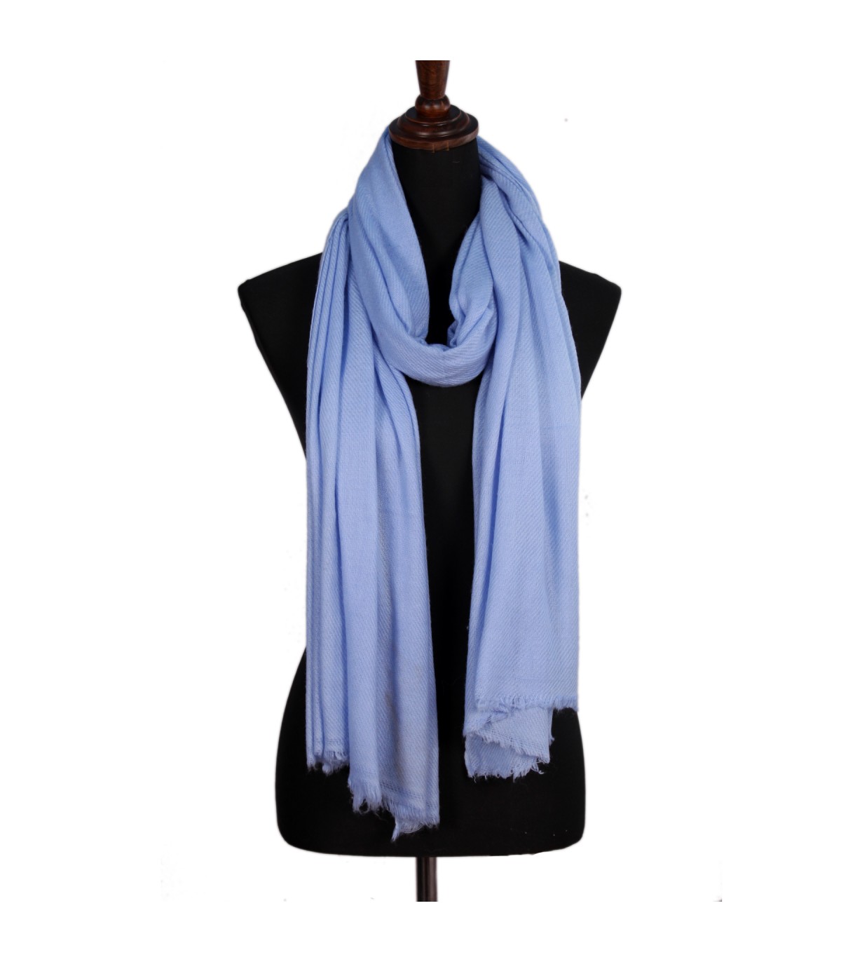 Adorable Cashmere Light Blue Shawls