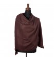 Authentic Cashmere Dark Brown Shawls