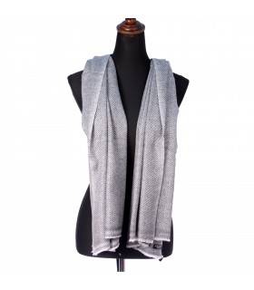 Natural Two Tone Cashmere Shawls