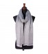Natural Two Tone Cashmere Shawls