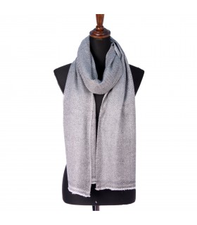 Natural Two Tone Cashmere Shawls