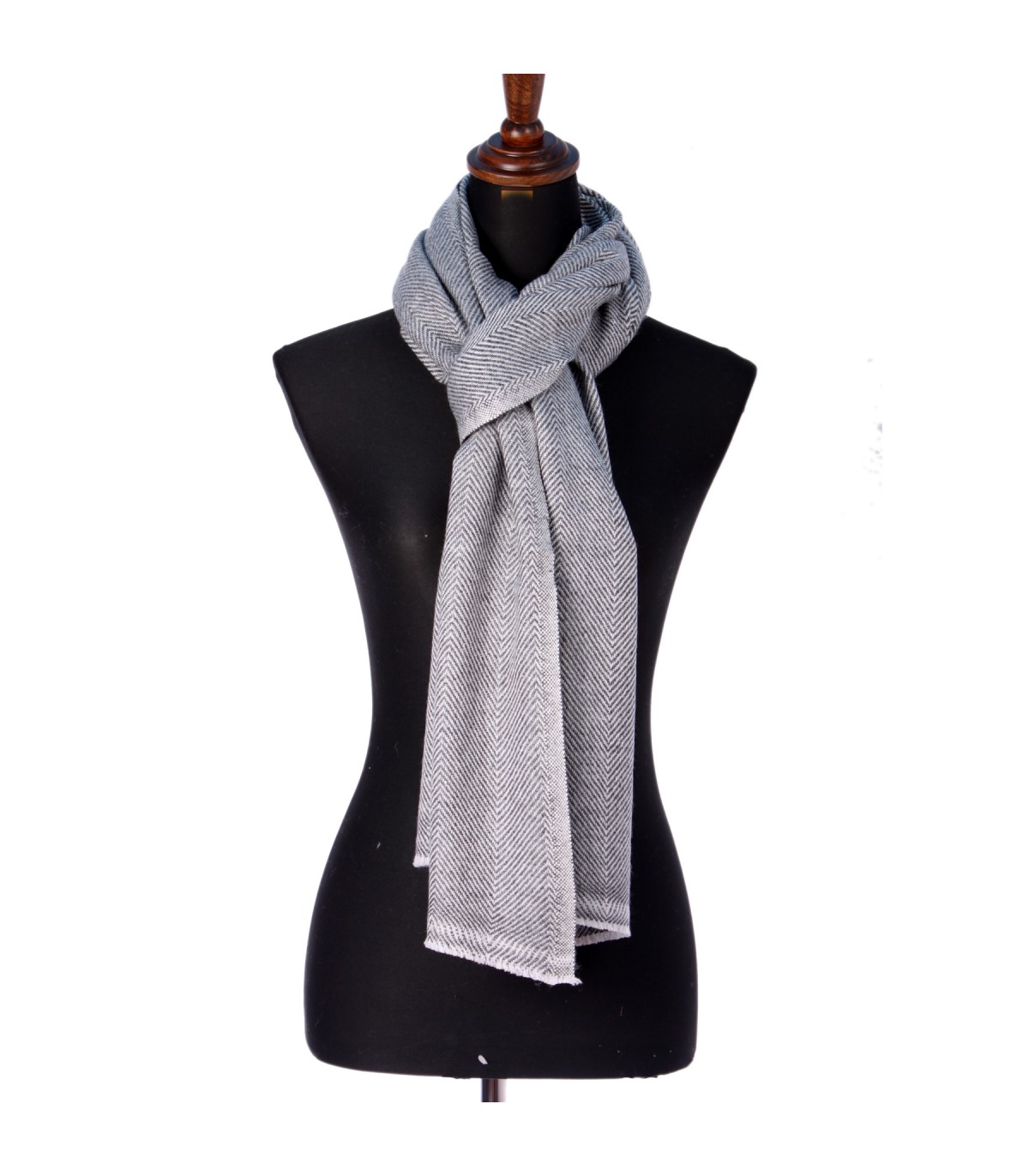 Natural Two Tone Color Combination Cashmere Shawls