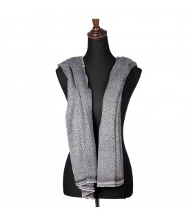 Natural Hearing Bone Design Cashmere Shawls