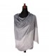 Natural Color Check Cashmere Shawls